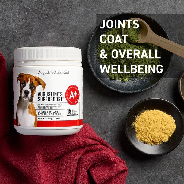 AUGUSTINE APPROVED Superboost 100% Certified Organic Supplement For Dogs & Cats - Sparklet