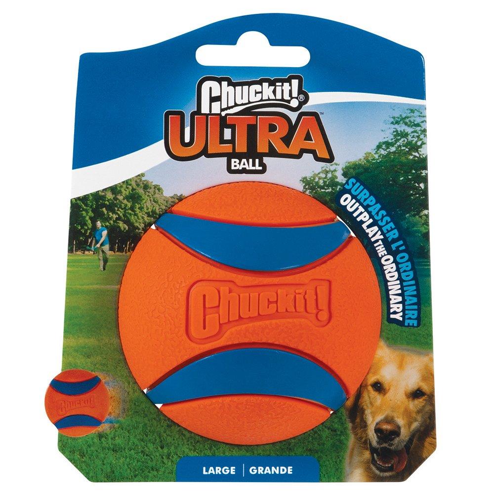 CHUCKIT! Ultra Ball For Dogs Large 8cm (1 Pack) - Sparklet