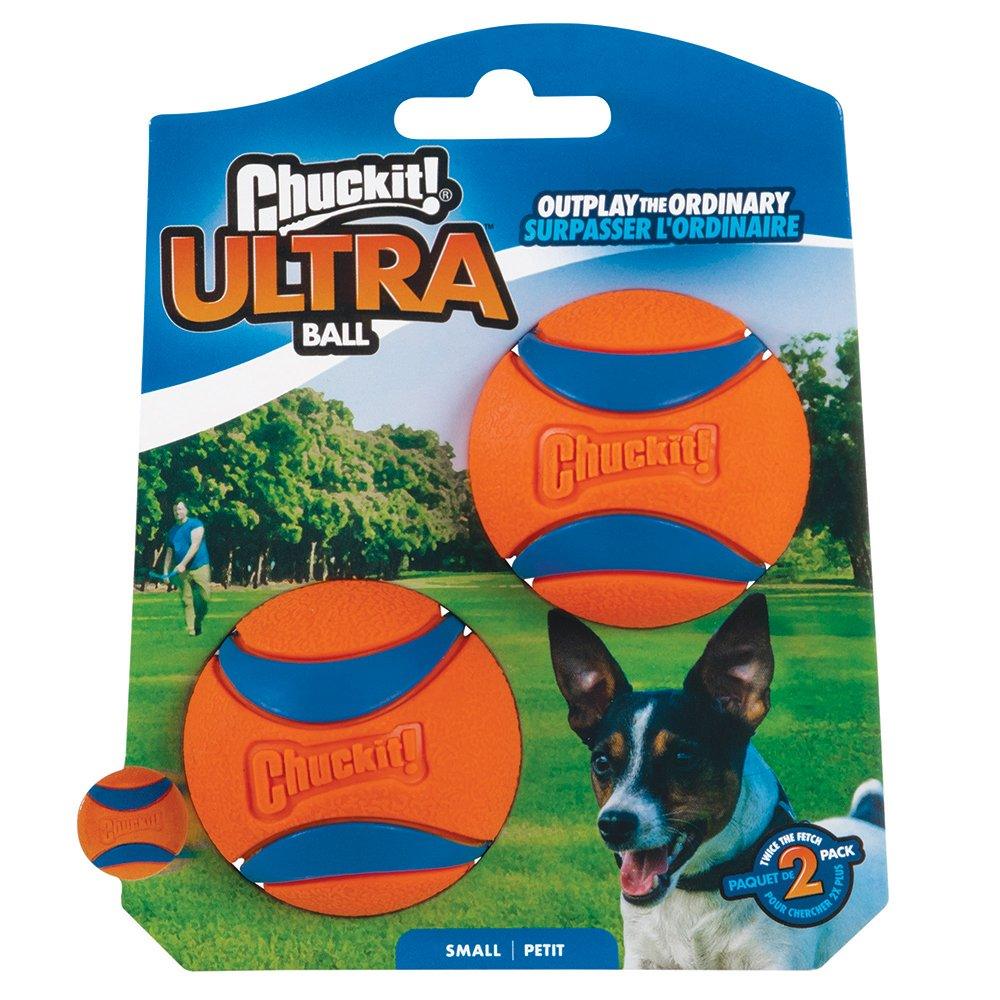 CHUCKIT! Ultra Ball For Dogs Small 5cm (2 Pack) - Sparklet