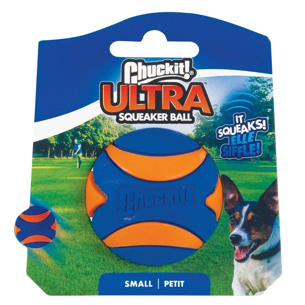 CHUCKIT! Ultra Squeaker Ball For Dogs Small 5cm (1 Pack) - Sparklet