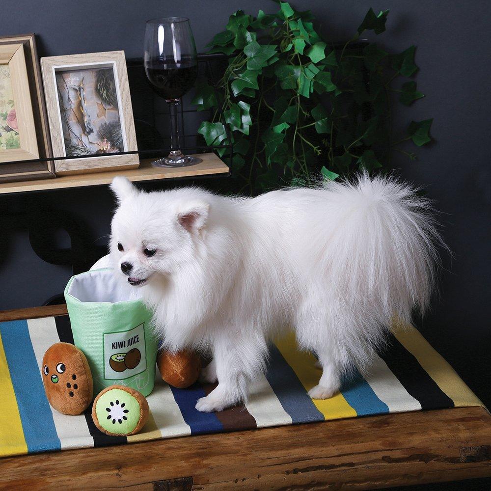 HUGSMART Puzzle Hunter Dog Toy Food Party Kiwi Juice - Sparklet
