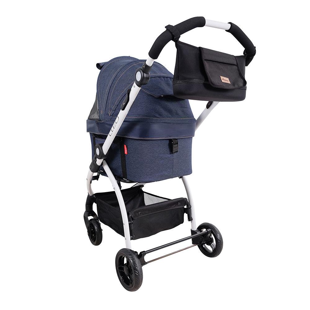 IBIYAYA CLEO 3-in-1 Multifunction Pet Stroller & Car Seat Travel System - Blue Jeans - Sparklet