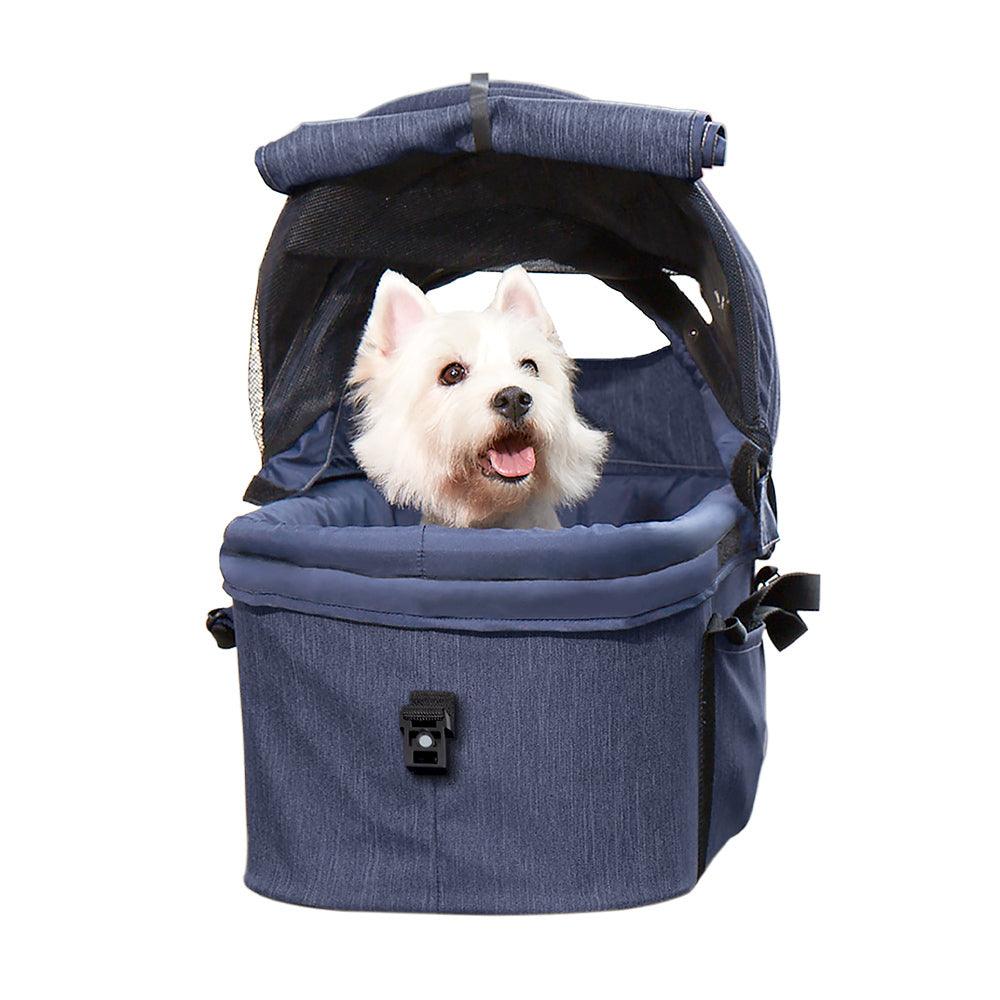 cleo dog stroller IBIYAYA CLEO 3-in-1 Multifunction Pet Stroller & Car Seat Travel Syste – Sparklet