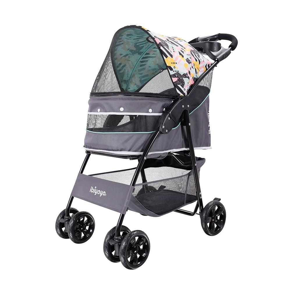 IBIYAYA Cloud 9 Pet Stroller for Cats & Dogs up to 20kg - Mint Green - Sparklet