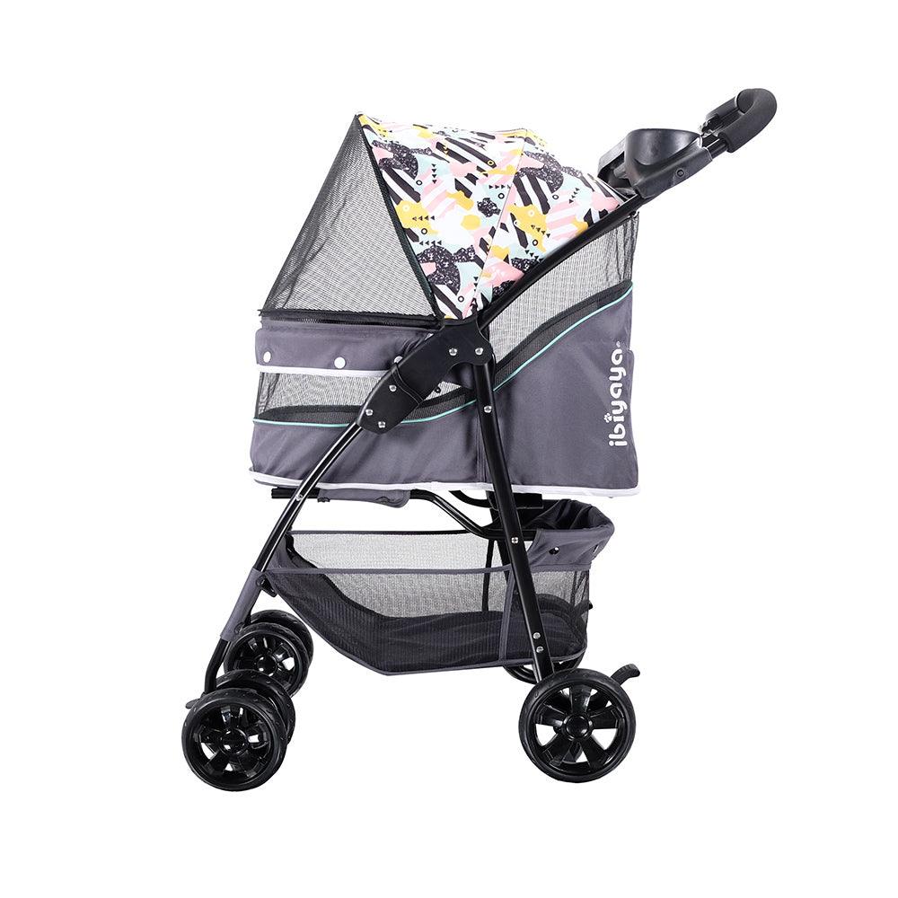IBIYAYA Cloud 9 Pet Stroller for Cats & Dogs up to 20kg - Mint Green - Sparklet