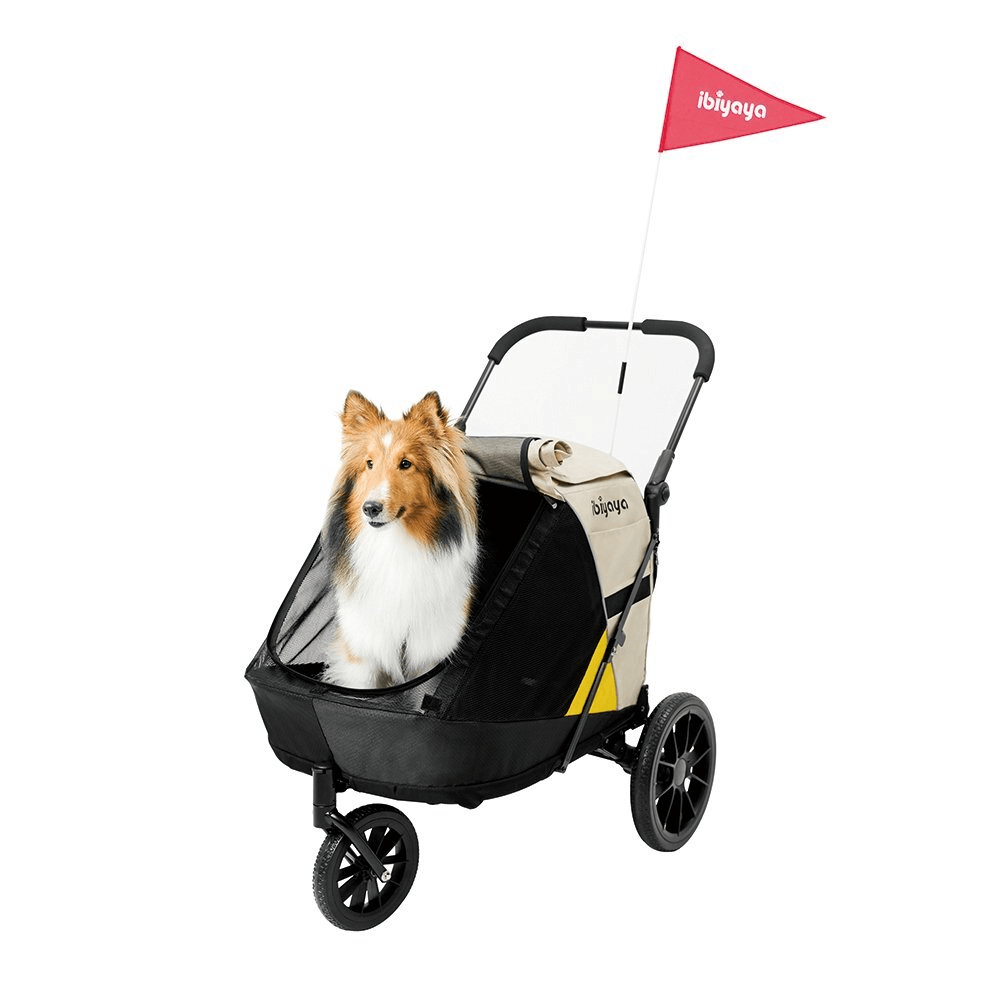 IBIYAYA Minika 3-in-1 Pet Stroller System - Arizona Tan - Sparklet