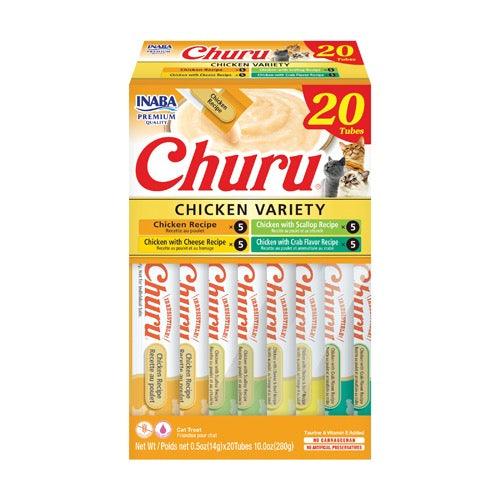INABA Cat Churu Puree Chicken Varieties Box 20P - Sparklet