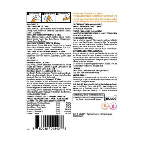 INABA Cat Churu Puree Chicken Varieties Box 20P - Sparklet