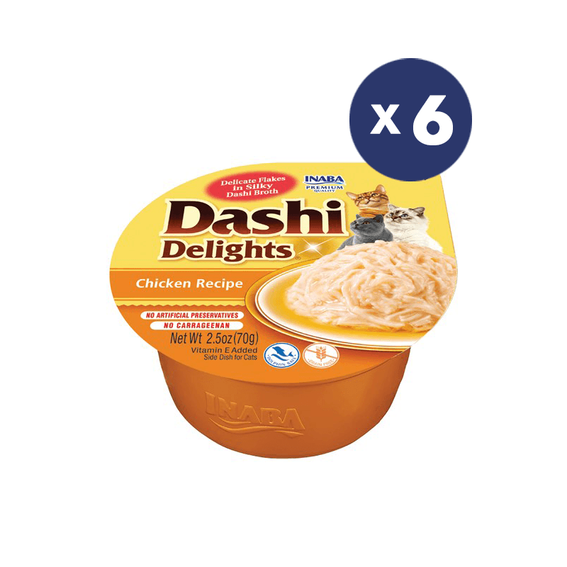 INABA Cat Dashi Delights Chicken Recipe - Sparklet