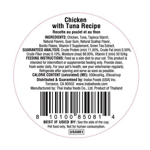 INABA Cat Dashi Delights Chicken with Tuna Recipe - Sparklet
