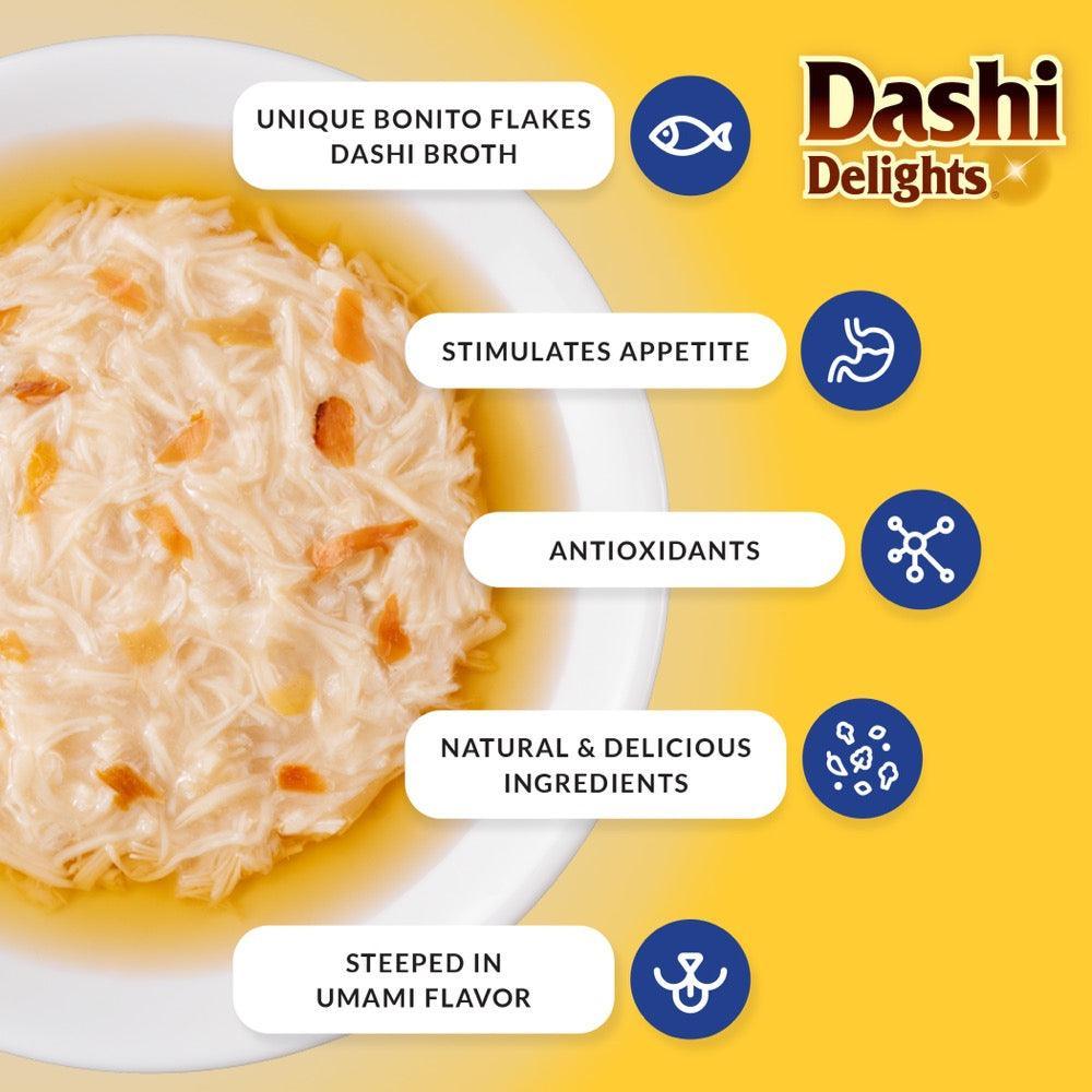 INABA Cat Dashi Delights Chicken with Tuna Recipe - Sparklet