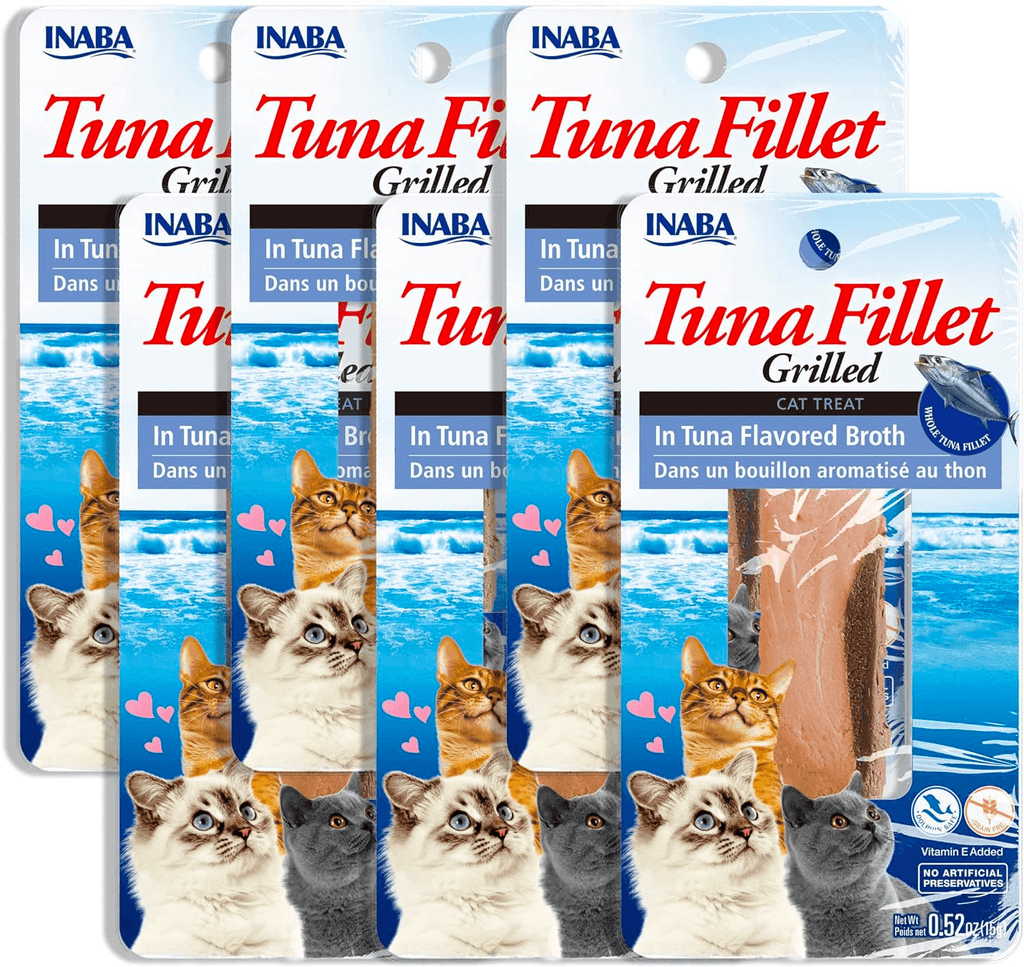 INABA Cat Grilled Tuna Fillet In Tuna Flavored Broth - Sparklet