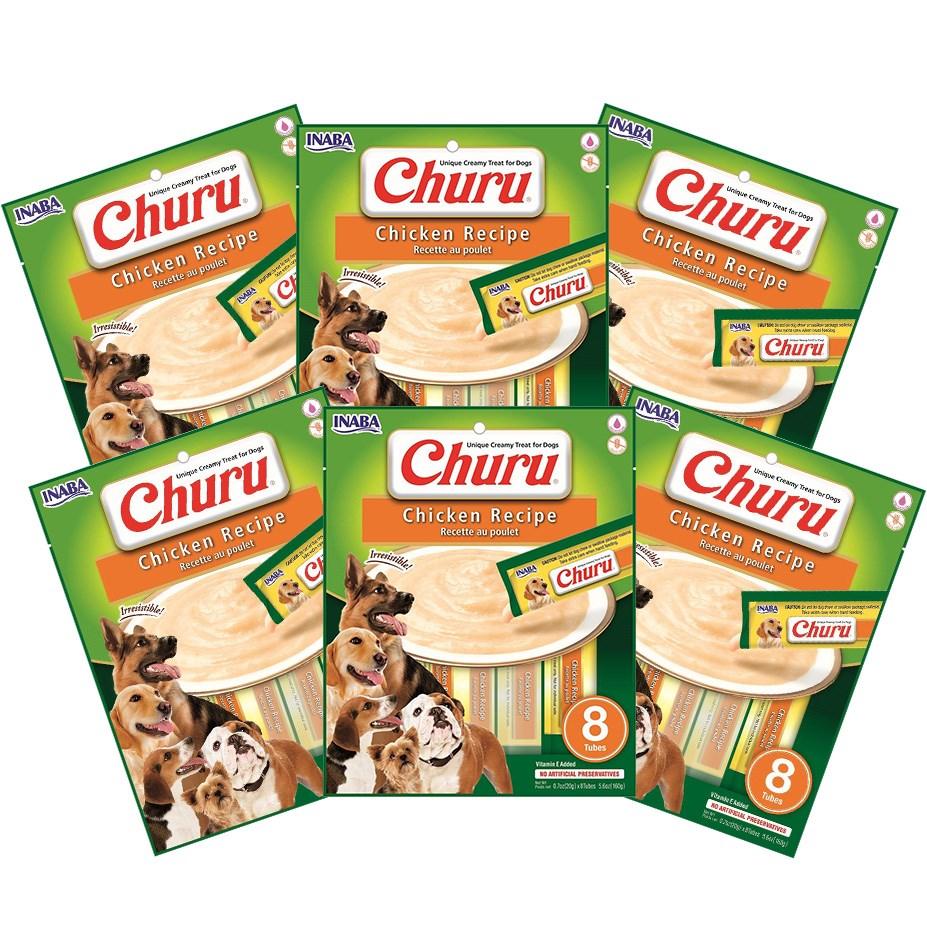 INABA Dog Churu Chicken 160G x 6 Packs - Sparklet