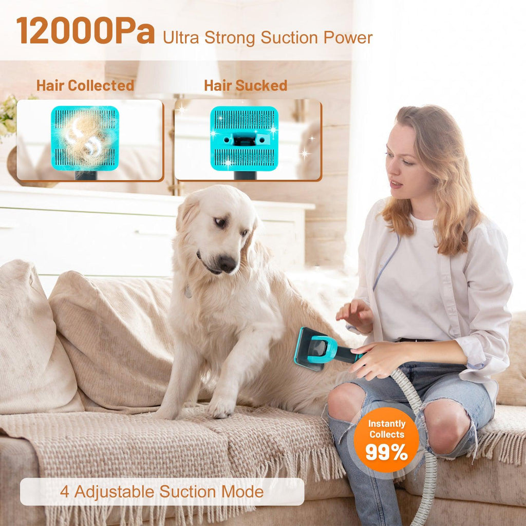 LYLLI PILLY 5-in-1 Pet Grooming Kit Vacuum For Pet Families - Sparklet