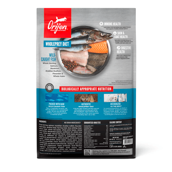 ORIJEN Dog Food Six Fish - 10.6KG - Sparklet