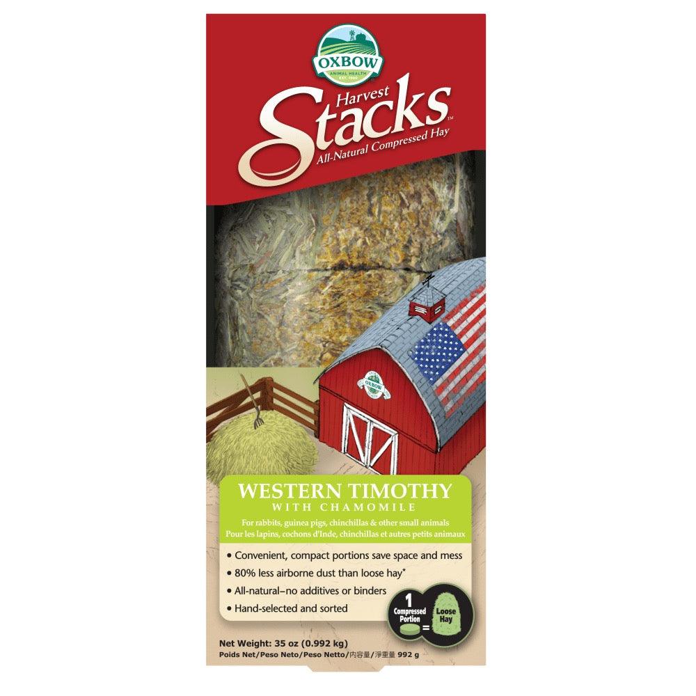 OXBOW Harvest Stacks Compressed Western Timothy & Chamomile 1KG - Sparklet