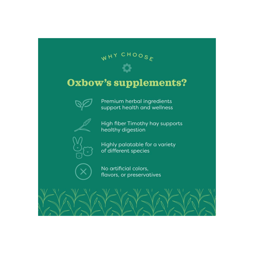 OXBOW Natural Science Digestive Supplement For Small Animals 120G - Sparklet