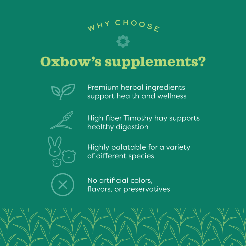 OXBOW Natural Science Joint Support Supplement For Small Animals 120G - Sparklet