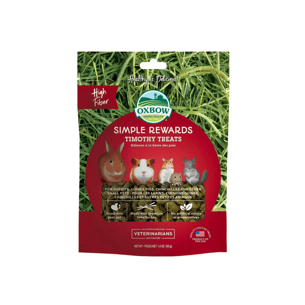 OXBOW Simple Rewards Timothy Treats 40G - Sparklet