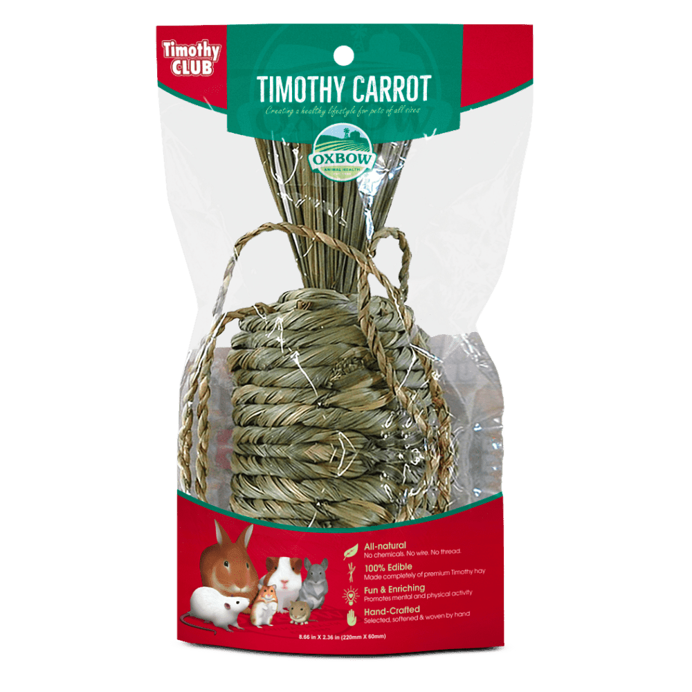 OXBOW Timothy Club Carrot - Sparklet