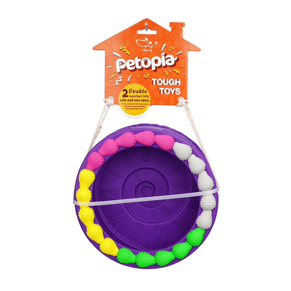 PETOPIA Ultra Tough Dog Chewing Toy - Birthday Cake (Assorted Colour) - Sparklet