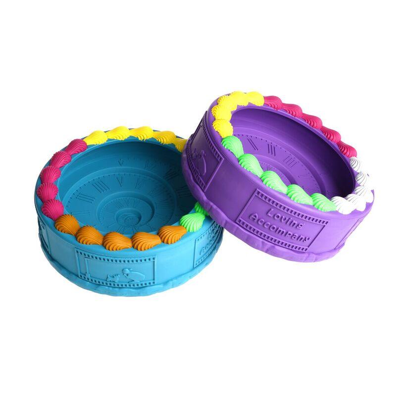 PETOPIA Ultra Tough Dog Chewing Toy - Birthday Cake (Assorted Colour) - Sparklet
