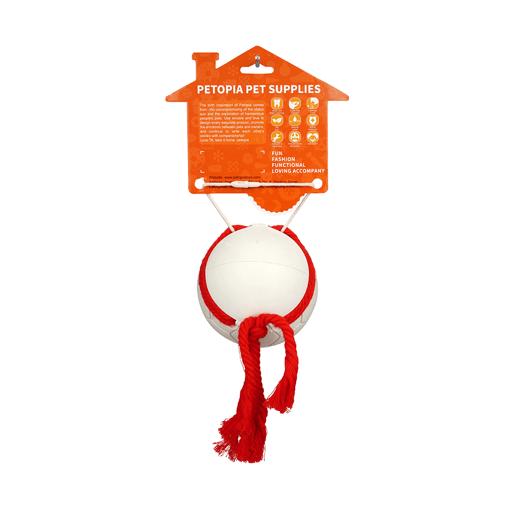 PETOPIA Ultra Tough Dog Chewing Toy - Football Game (Assorted Colour) - Sparklet