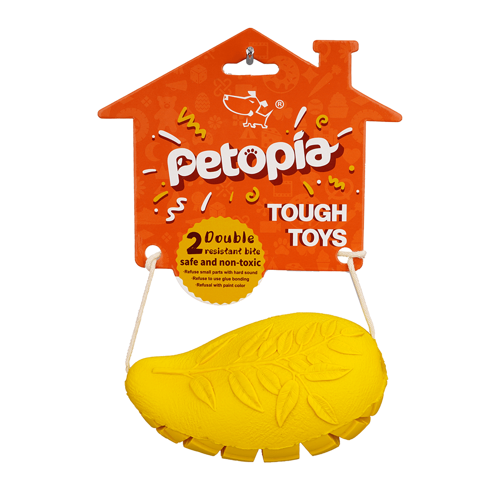 PETOPIA Ultra Tough Dog Chewing Toy - Mango Magic - Sparklet