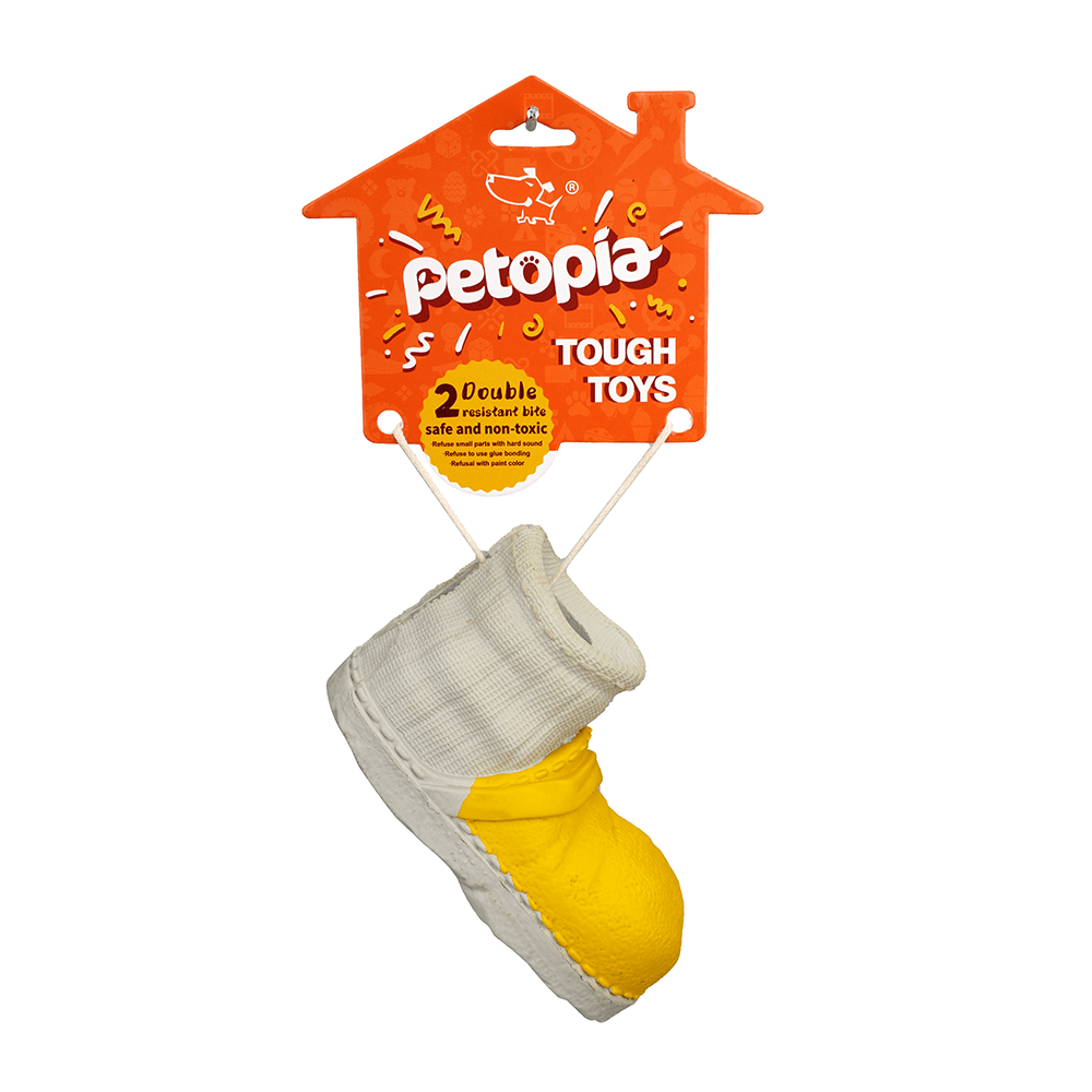 PETOPIA Ultra Tough Dog Chewing Toy - Old Boots (Assorted Colour) - Sparklet