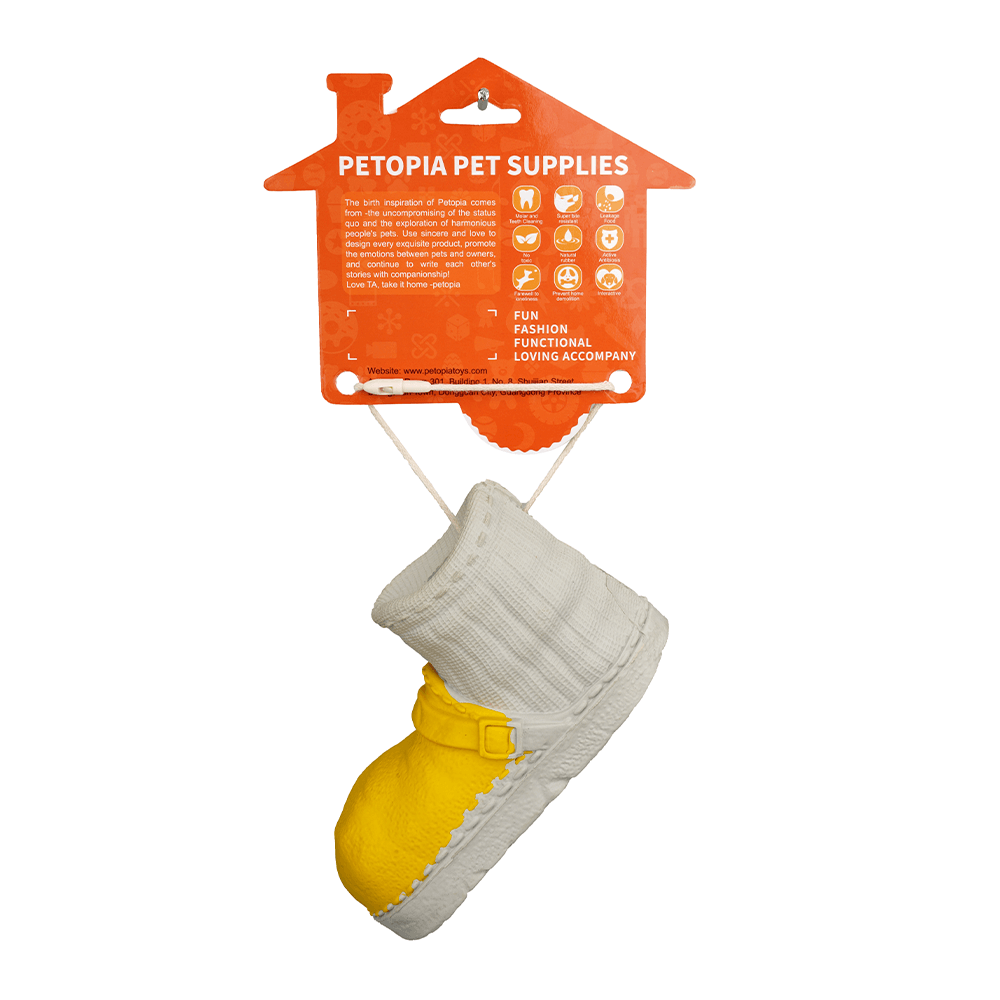 PETOPIA Ultra Tough Dog Chewing Toy - Old Boots (Assorted Colour) - Sparklet
