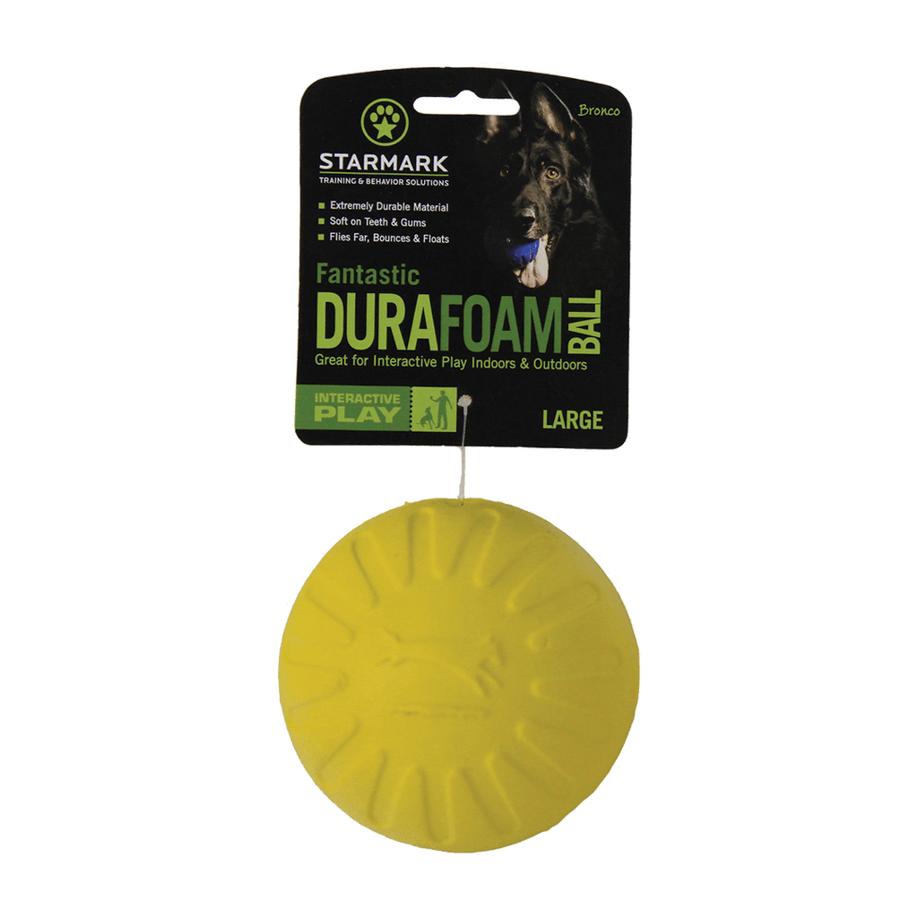 STARMARK DuraFoam Soft Ball Dog Toy - Large (Assorted Color) - Sparklet