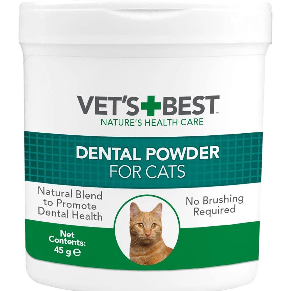 VET'S BEST Dental Powder For Cats 45G - Sparklet