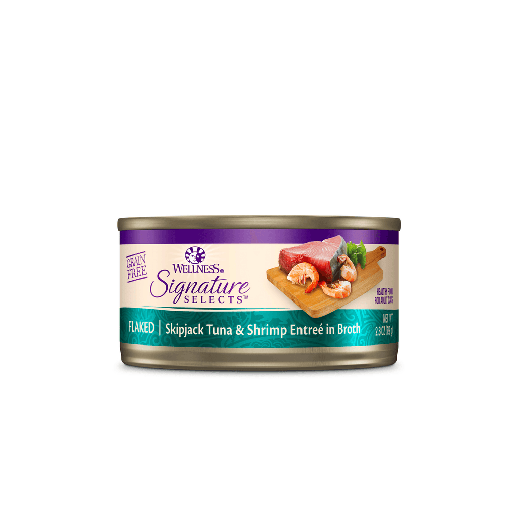 WELLNESS Core Signature Selects Wet Cat Food Tuna & Shrimp 79GX12 - Sparklet