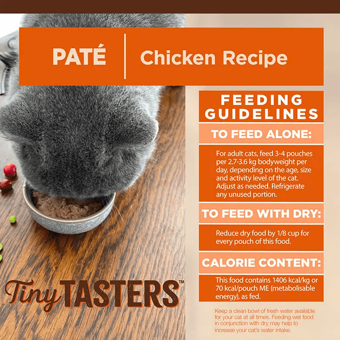WELLNESS Core Tiny Tasters Wet Cat Food Chicken Pate 50GX12 - Sparklet