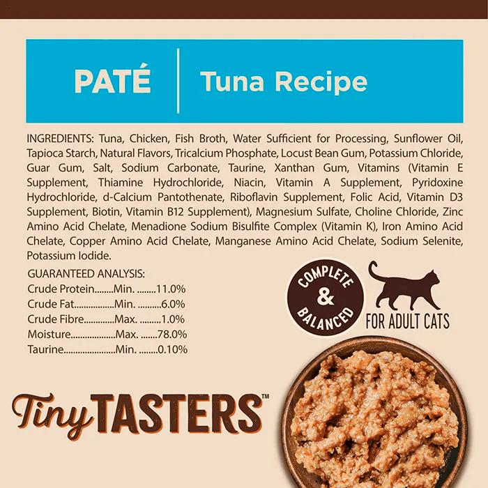 WELLNESS Core Tiny Tasters Wet Cat Food Sea Variety Pack 50GX12 - Sparklet