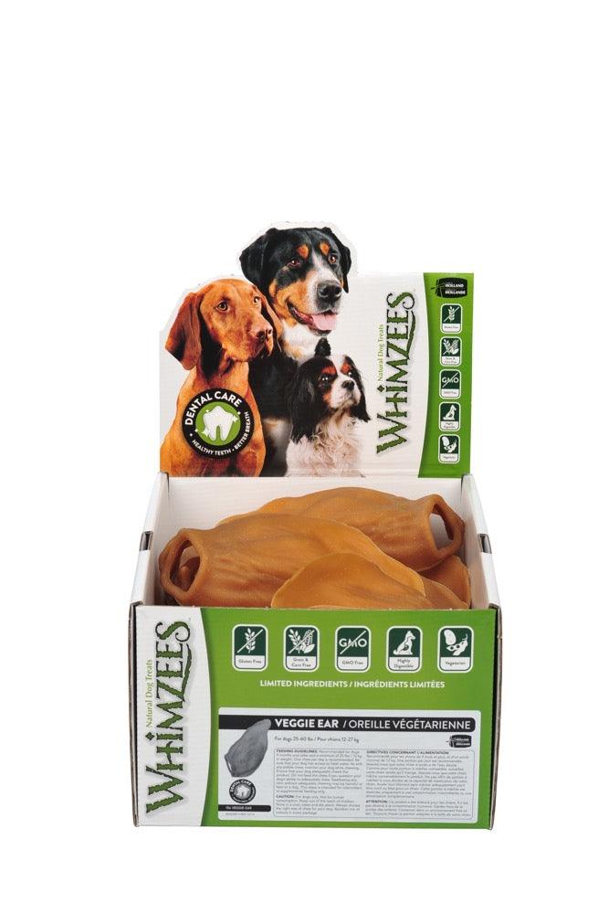 WHIMZEES Natural Daily Chews Veggie Ear Bulk Box 18 pcs - Sparklet