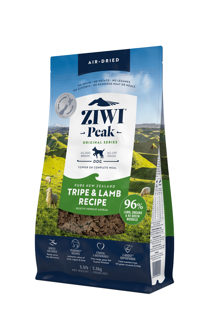 ZIWI PEAK Dog Air Dried Tripe & Lamb - 2.5kg - Sparklet