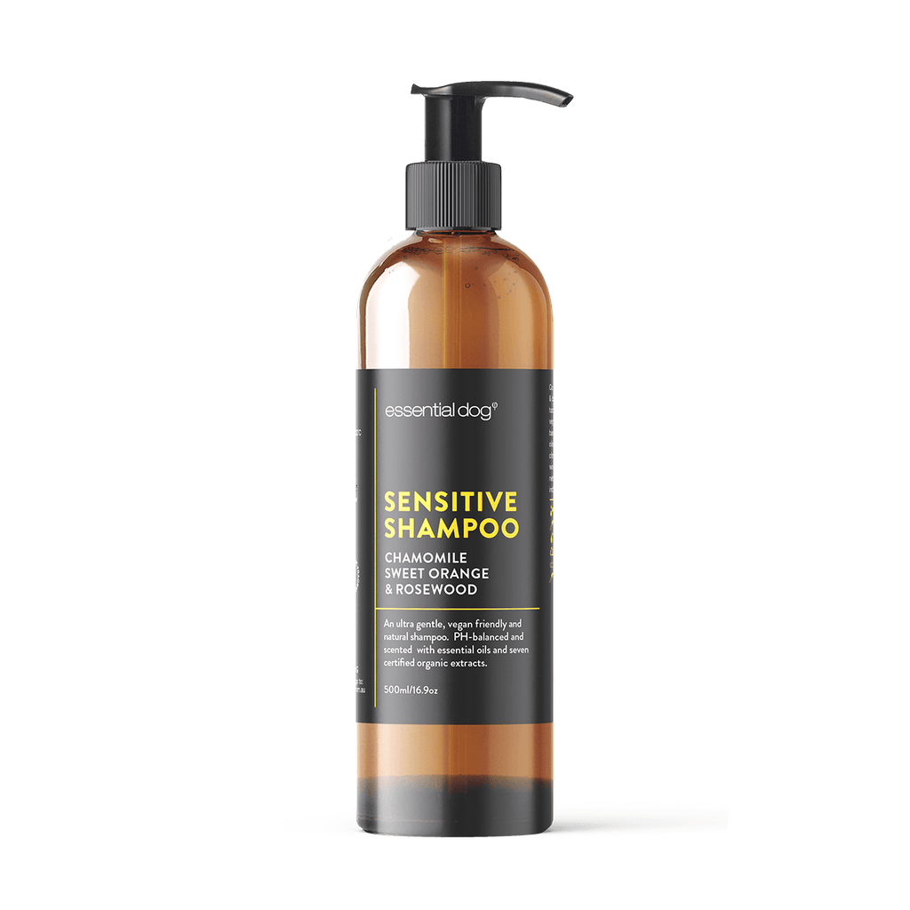 ESSENTIAL DOG Sensitive Shampoo (Chamomile, Sweet Orange & Rosewood) 500ML - Sparklet