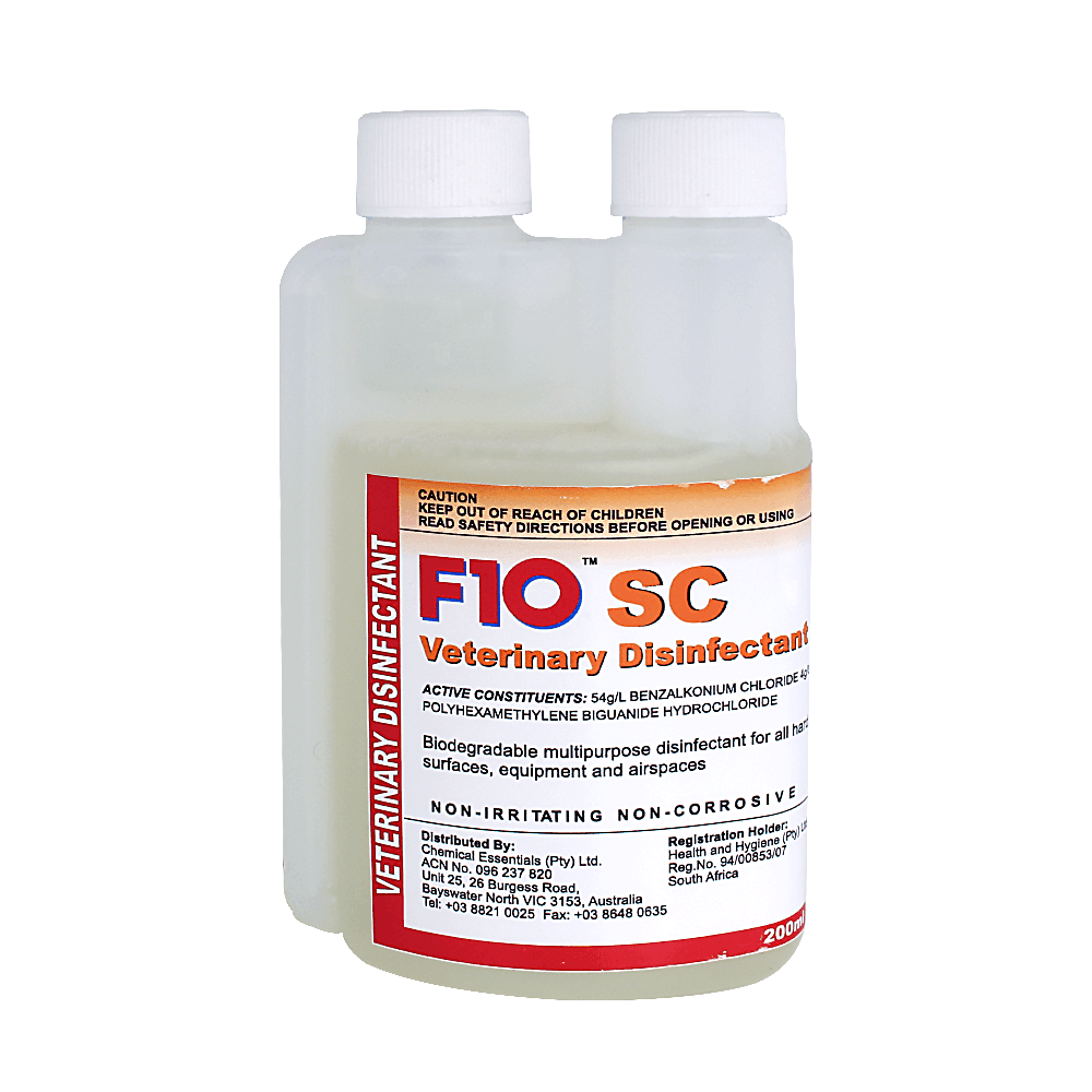 F10 SC Veterinary Disinfectant 200ML - Sparklet