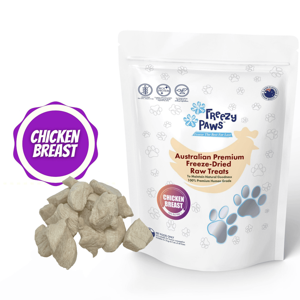 FREEZY PAWS Freeze-Dried Chicken Breast Raw - Sparklet