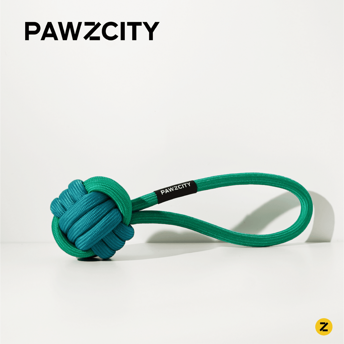 PAWZCITY Interactive Rope Ball With Loop - Cucumber – Sparklet