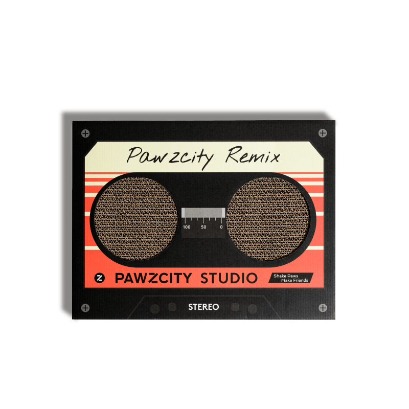 PAWZCITY Vintage Tape Cat Scratching Board - C - Sparklet