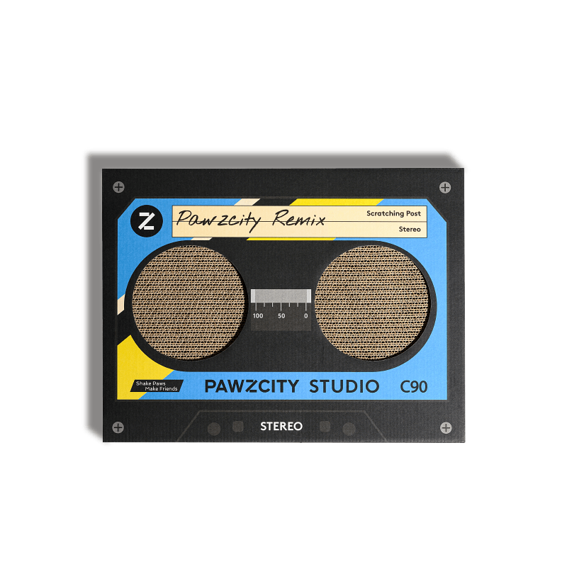 PAWZCITY Vintage Tape Cat Scratching Board - D - Sparklet
