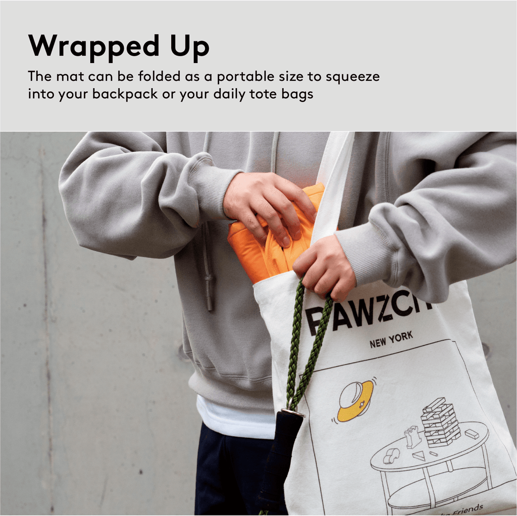 PAWZCITY Waterproof Travel Mat - Avocado - Sparklet