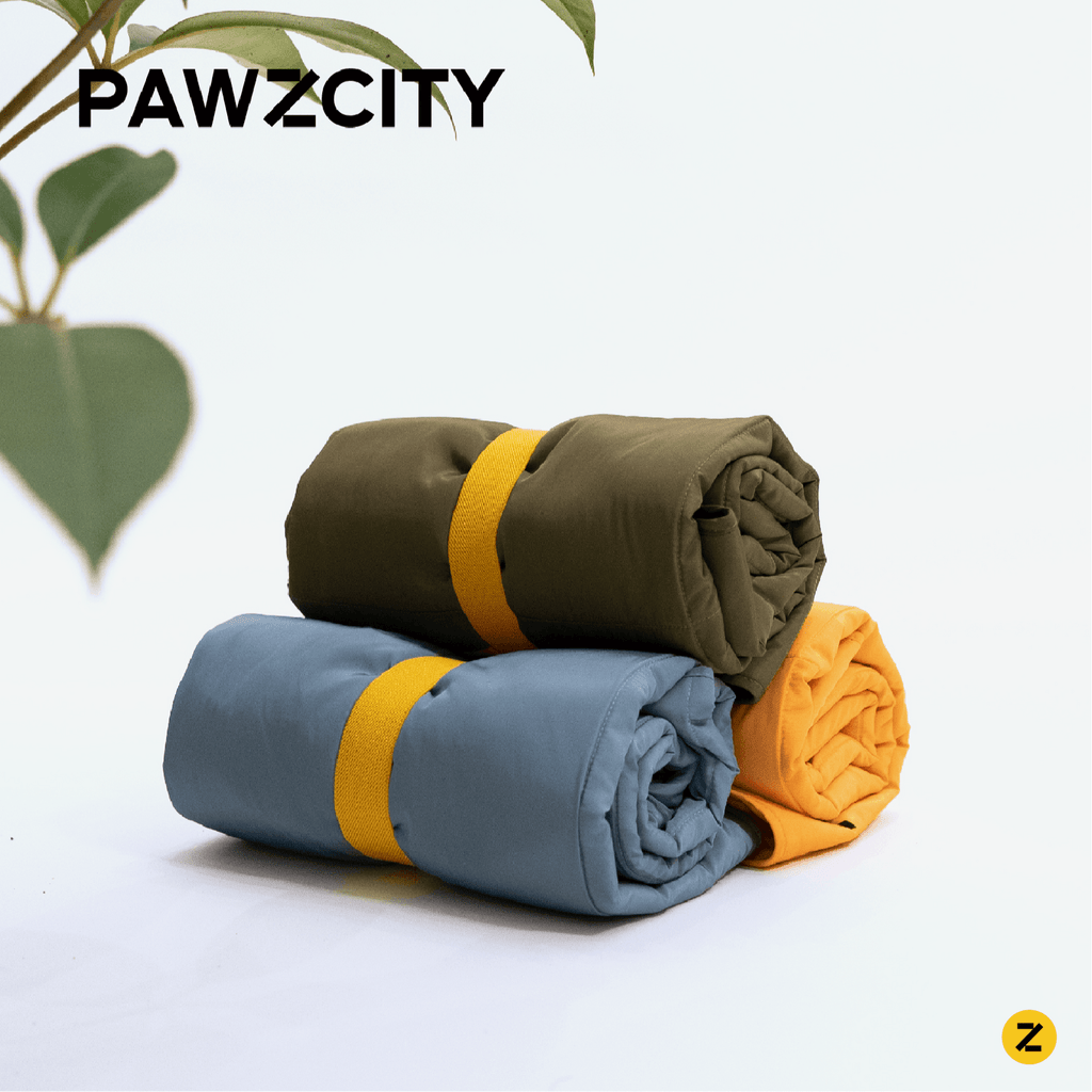 PAWZCITY Waterproof Travel Mat - Avocado - Sparklet
