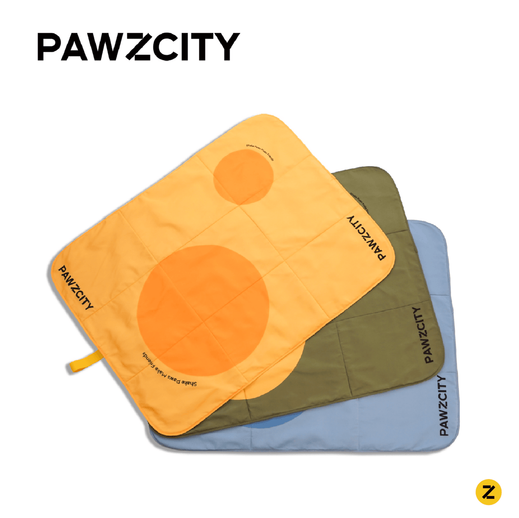 PAWZCITY Waterproof Travel Mat - Avocado - Sparklet