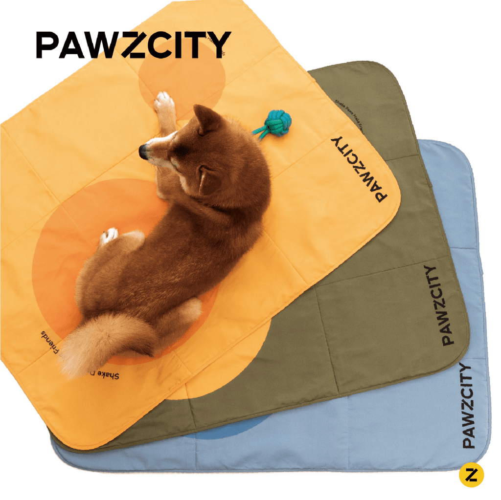 PAWZCITY Waterproof Travel Mat - Avocado - Sparklet
