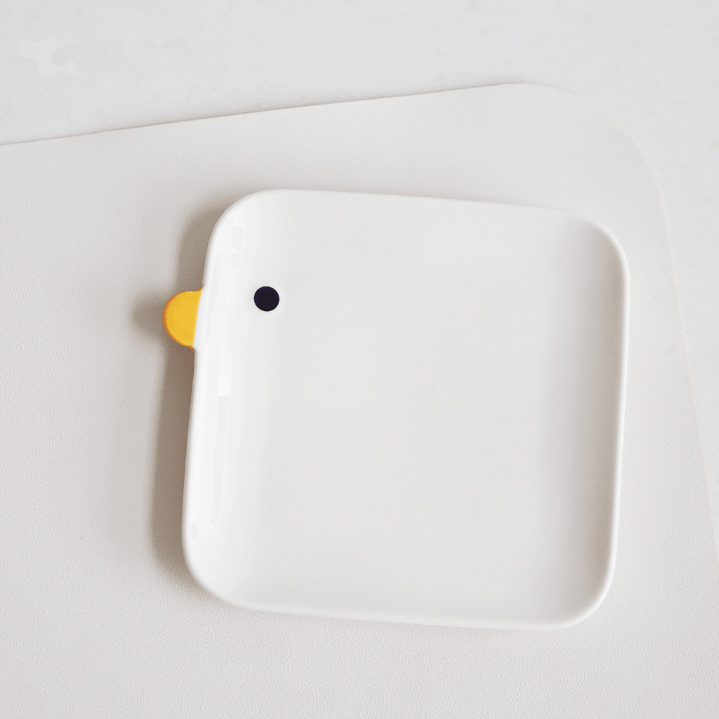 PURROOM Ceramic Dinning Plate - Square (For Human) - Sparklet