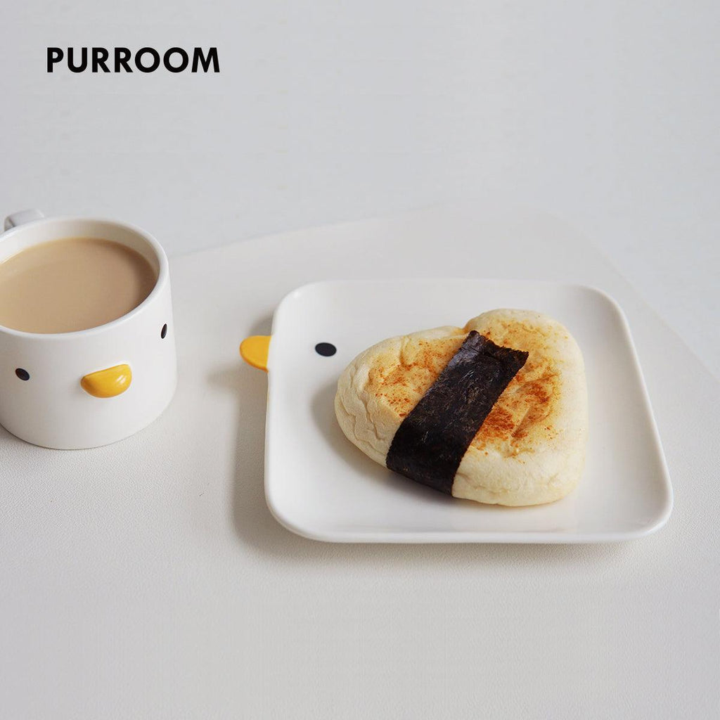 PURROOM Ceramic Dinning Plate - Square (For Human) - Sparklet