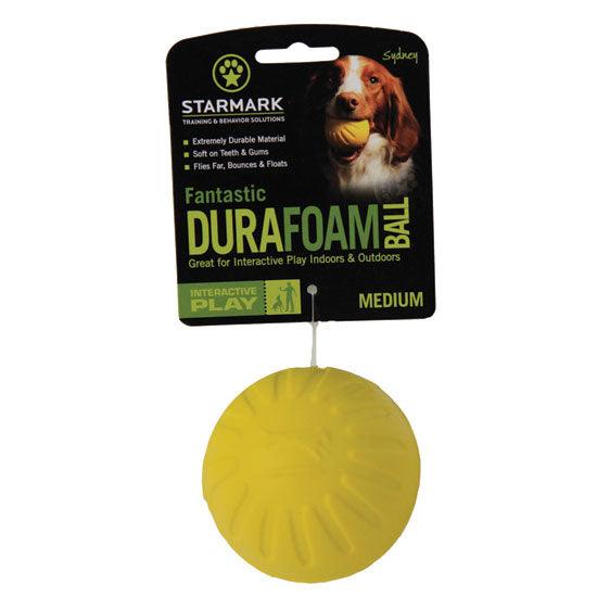 STARMARK DuraFoam Soft Ball Dog Toy - Medium (Assorted Color) - Sparklet